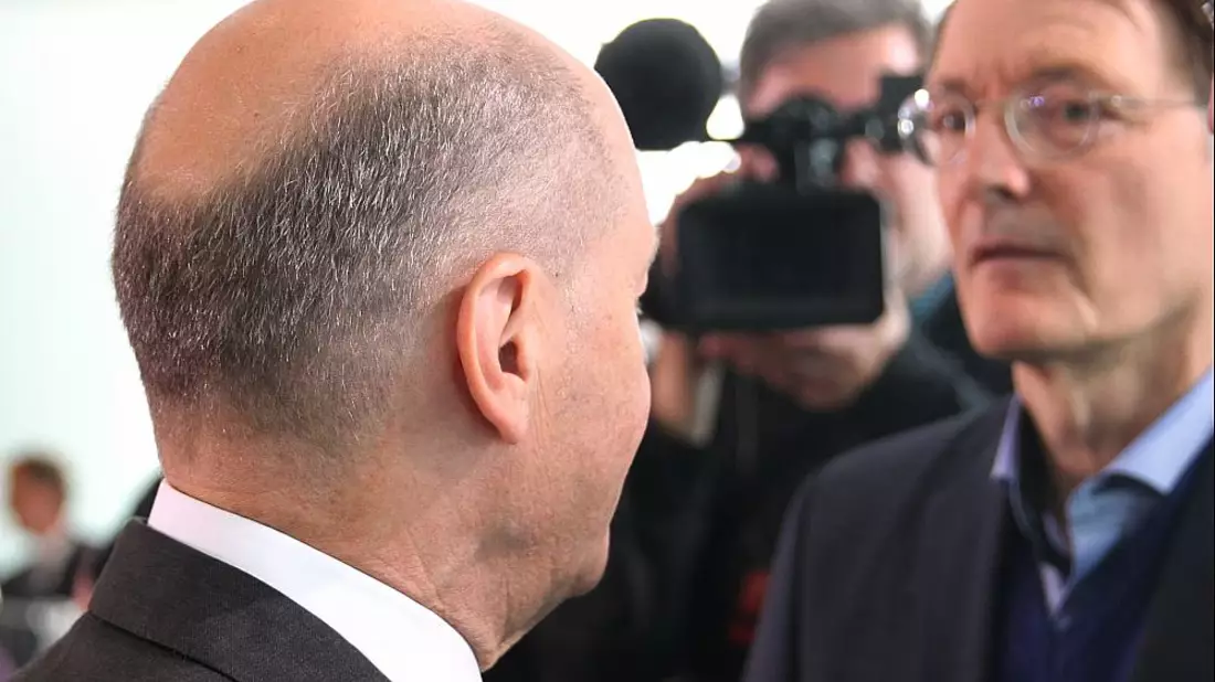Olaf Scholz und Karl Lauterbach (Archiv) - Bild: über dts Nachrichtenagentur