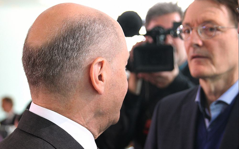 Olaf Scholz und Karl Lauterbach (Archiv) - Foto: über dts Nachrichtenagentur