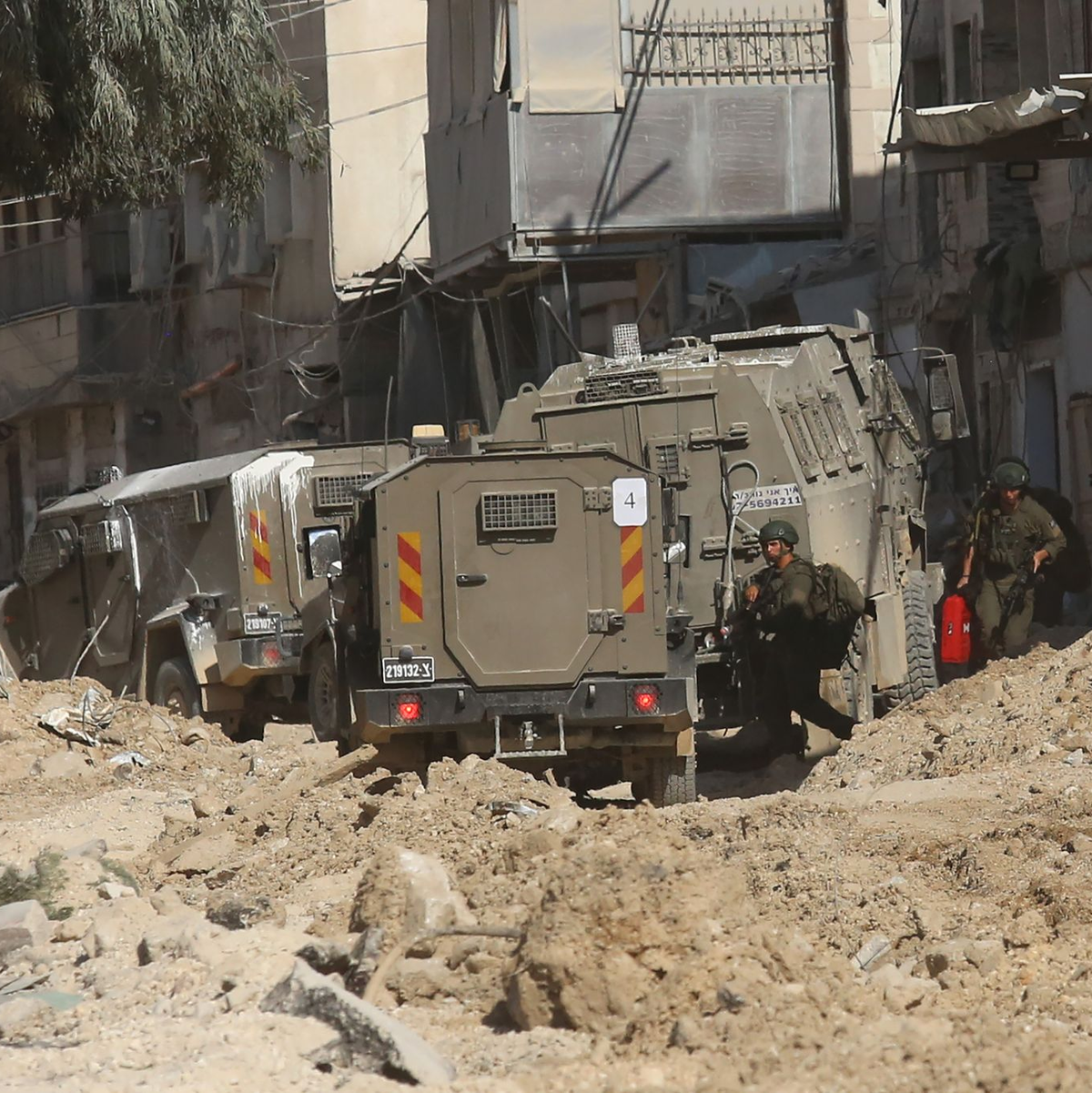 Israel hat einen großangelegten Militäreinsatz im nördlichen Westjordanland gestartet. - Foto: Nidal Eshtayeh/XinHua/dpa