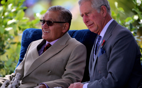 König Tuheitia und König Charles haben sich oft getroffen. (Archivbild) - Foto: picture alliance / dpa