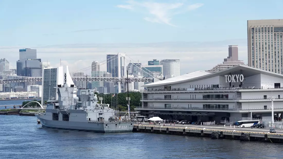 Zu Gast in Hamburg und Tokio: deutsch-japanische Marinekooperation - Bild: presseportal.de