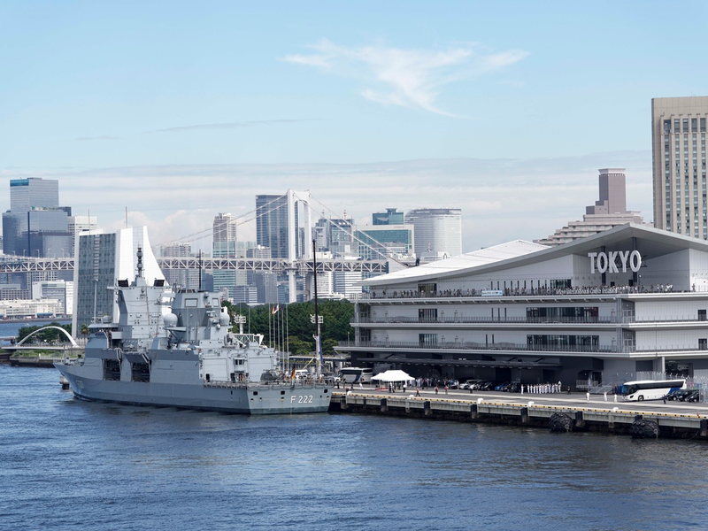 Zu Gast in Hamburg und Tokio: deutsch-japanische Marinekooperation - Foto: presseportal.de