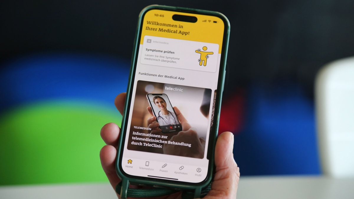 Ab sofort: Videosprechstunde für alle Mitglieder / ADAC baut Telemedizin-Angebot für In- und Ausland weiter aus / Termin für Videosprechstunde innerhalb von drei Stunden - Foto: presseportal.de