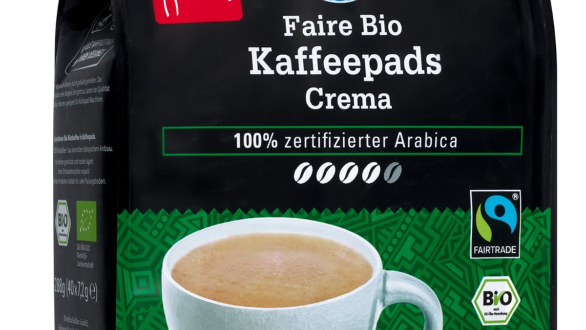 Kaffeegenuss mit gutem Gewissen: Lidl-Eigenmarke Fairglobe ist Testsieger in der Ökotest / Kinderzahnbürste und Tampons sind 