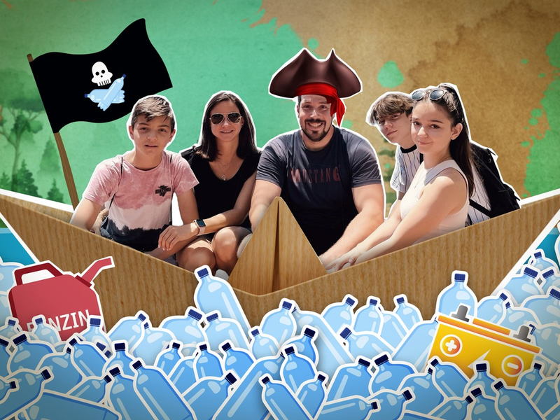 Neu in der ZDFmediathek: planet e.-Dreiteiler Die Öko-Challenge / Mit dem Moderationsteam Anni Dunkelmann und Achim Sam - Foto: presseportal.de