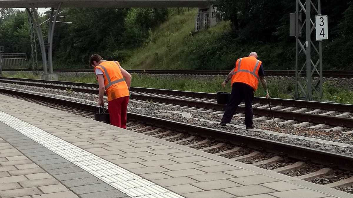Gleisreinigung (Archiv) - Foto: über dts Nachrichtenagentur