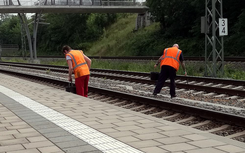 Gleisreinigung (Archiv) - Foto: über dts Nachrichtenagentur