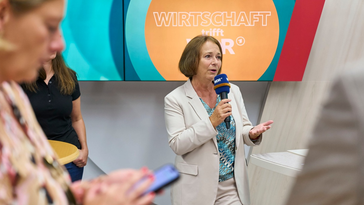 Wirtschaft trifft WDR – Wirtschaftsvertreter:innen zu Gast im Studio Essen - Foto: presseportal.de