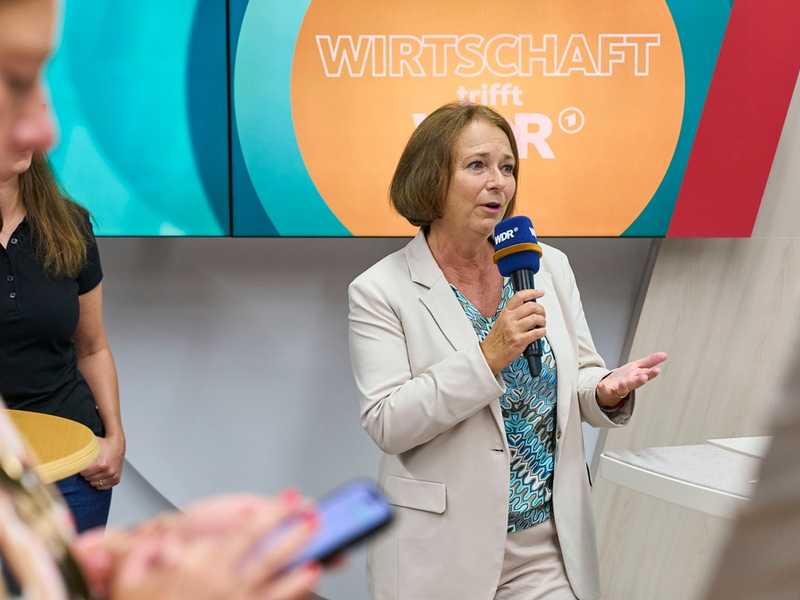 Wirtschaft trifft WDR – Wirtschaftsvertreter:innen zu Gast im Studio Essen - Foto: presseportal.de