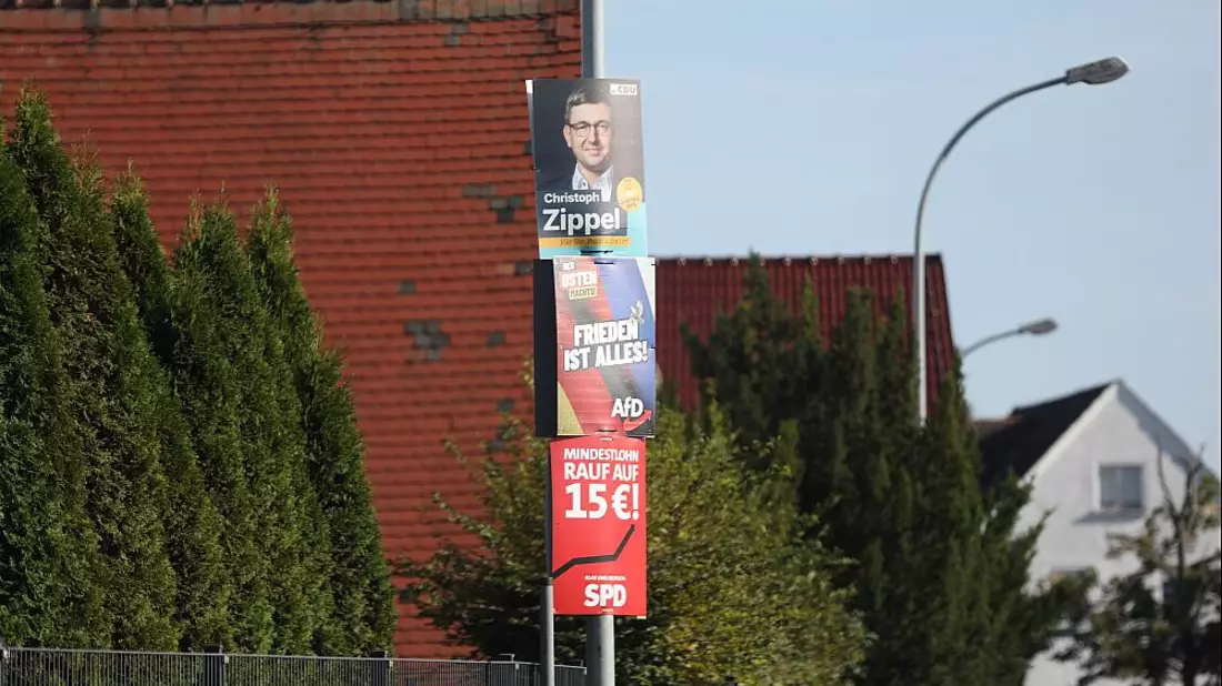 Wahlplakate zur Landtagswahl in Thüringen (Archiv) - Bild: über dts Nachrichtenagentur