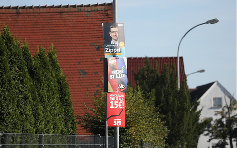 Wahlplakate zur Landtagswahl in Thüringen (Archiv) - Foto: über dts Nachrichtenagentur
