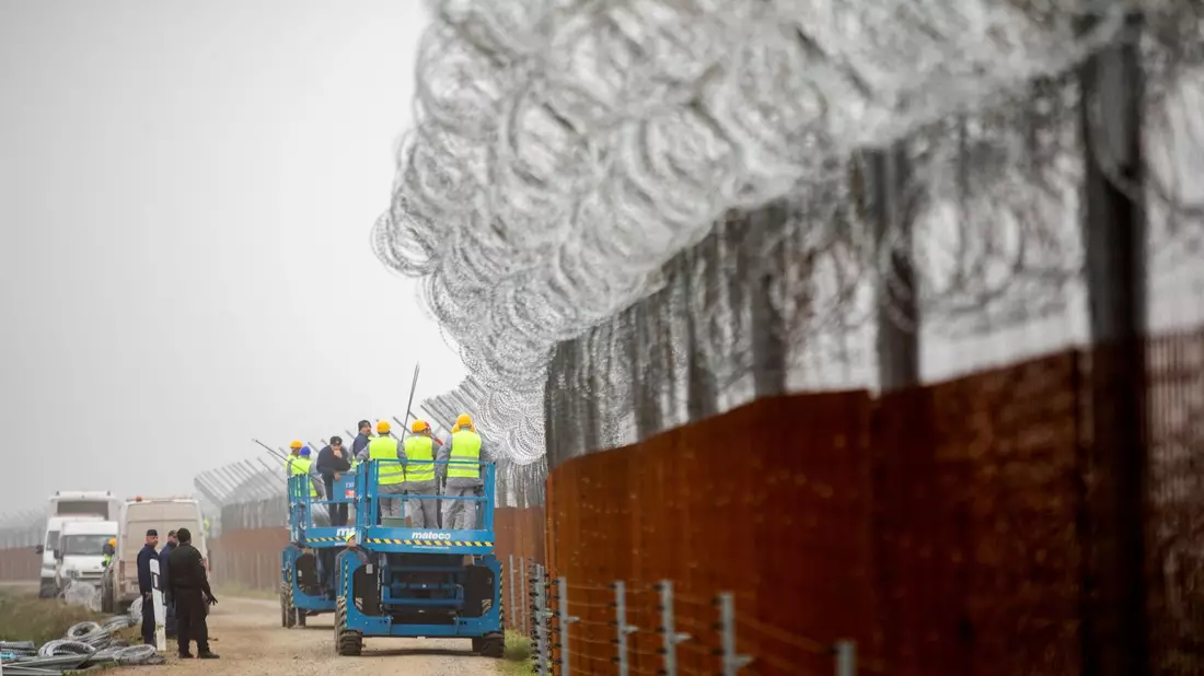 Ungarn will die EU für Zaun an südlichen Grenzen zur Kasse bitten - Bild: Tibor Rosta/MTI/AP/dpa