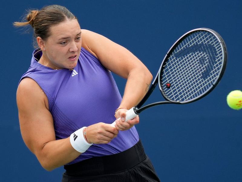 Jule Niemeier scheidet in der dritten Runde bei den US Open aus. - Foto: Kirsty Wigglesworth/AP/dpa
