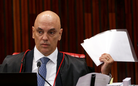 Der streitbare Bundesrichter Moraes lÀsst den Nachrichtendienst X sperren. - Foto: Marcelo Camargo/Agencia Brazil/dpa Der streitbare Bundesrichter Moraes lÀsst den Nachrichtendienst X sperren. - Foto: Marcelo Camargo/Agencia Brazil/dpa