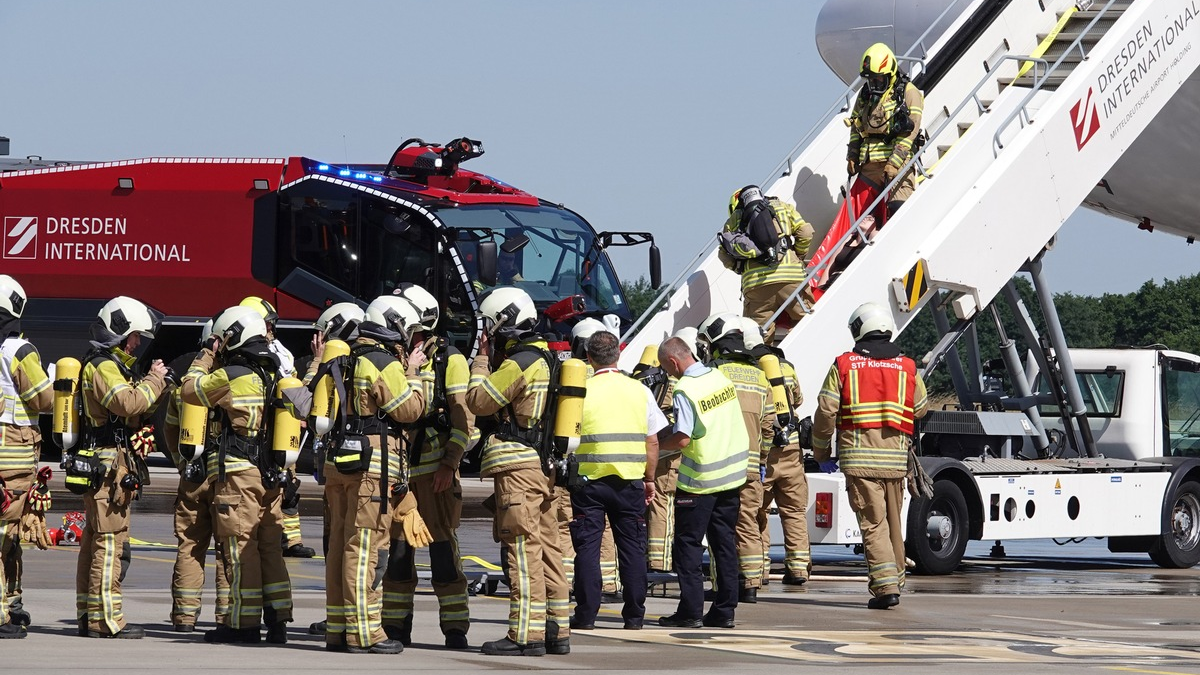 FW Dresden: Informationen zum Einsatzgeschehen von Feuerwehr und Rettungsdienst in der Landeshauptstadt Dresden am 31. August 2024 - Foto: presseportal.de