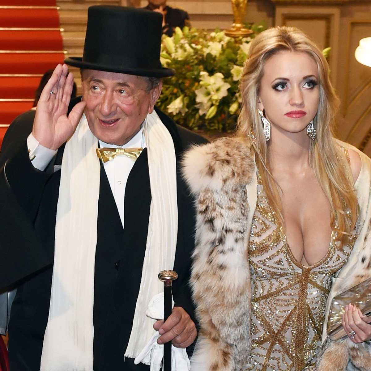 Mit Ehefrau Cathy war Lugner nur zwei Jahre verheiratet- (Archivbild) - Foto: picture alliance / dpa