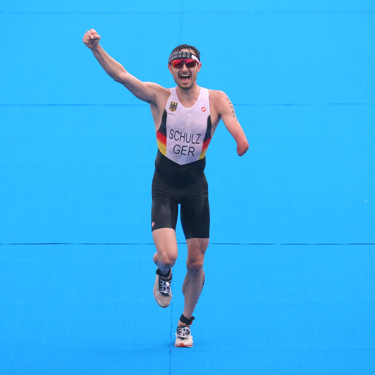 Warteschleife: Triathlet Martin Schulz peilt sein drittes Paralympics-Gold an. - Foto: Karl-Josef Hildenbrand/dpa