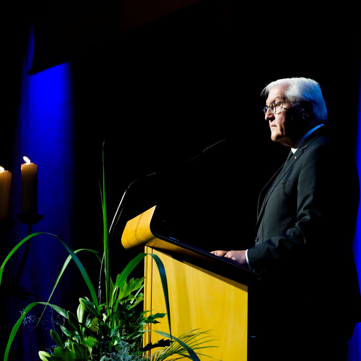 Der Anschlag in Solingen muss nach Worten von Bundespräsidten Frank-Walter Steinmeier genau aufgearbeitet werden.  - Foto: Michael Probst/AP Pool/dpa