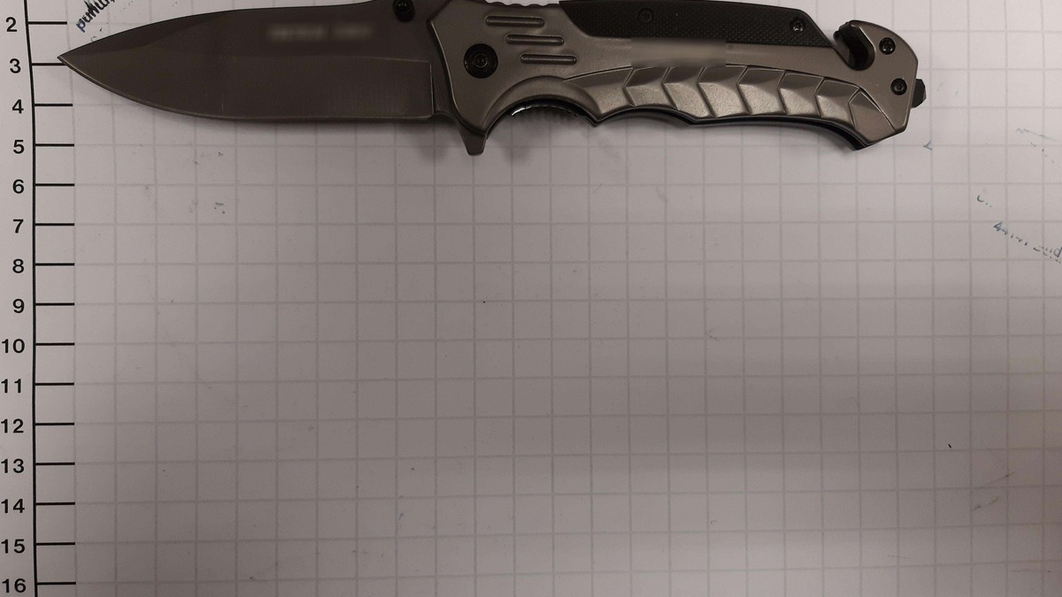 BPOL NRW: Bundespolizei stellt Einhandmesser bei 30-Jährigem sicher - Foto: presseportal.de