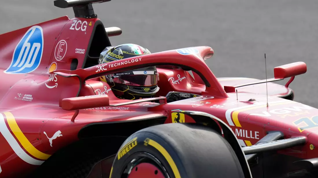 Für Ferrari ist Monza immer ein besonderes Rennen.  - Bild: Luca Bruno/AP/dpa
