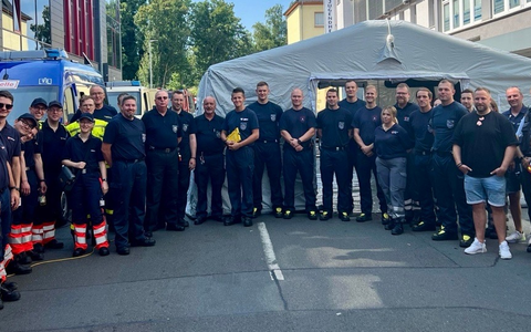 FW-BO: Einsatzbilanz des Halbmarathon in Bochum - Sanitäts- und Rettungsdienst gefordert - Foto: presseportal.de
