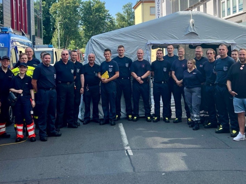 FW-BO: Einsatzbilanz des Halbmarathon in Bochum - Sanitäts- und Rettungsdienst gefordert - Foto: presseportal.de