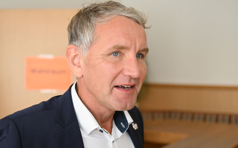 Die AfD von Björn Höcke hat die Landtagswahl in Thüringen nach den Prognosen deutlich gewonnen. - Foto: Swen Pförtner/dpa Die AfD von Björn Höcke hat die Landtagswahl in Thüringen nach den Prognosen deutlich gewonnen. - Foto: Swen Pförtner/dpa
