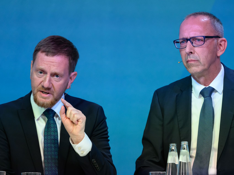 Ministerpräsident Kretschmann hofft, in Sachsen weiterregieren zu können.  - Foto: Robert Michael/dpa