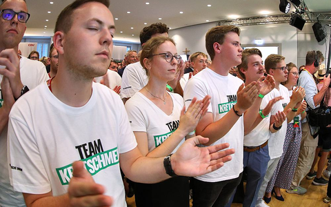 Wahlabend von CDU Sachsen am 01.09.2024 - Foto: über dts Nachrichtenagentur