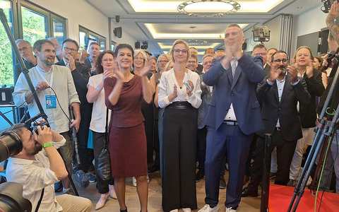 Wahlabend von BSW Thüringen (Archiv) - Foto: über dts Nachrichtenagentur