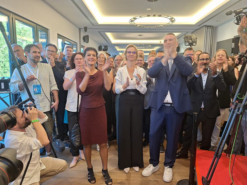 Wahlabend von BSW Thüringen (Archiv) - Foto: über dts Nachrichtenagentur