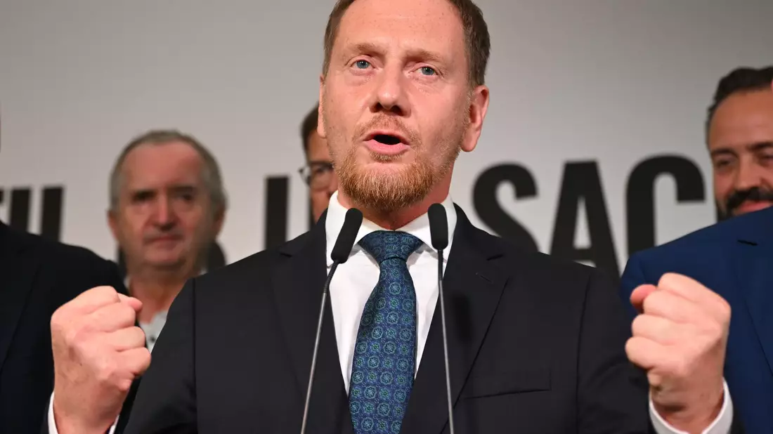 Ministerpräsident Kretscher ist bereit, wieder eine Regierung zu bilden. - Bild: Robert Michael/dpa