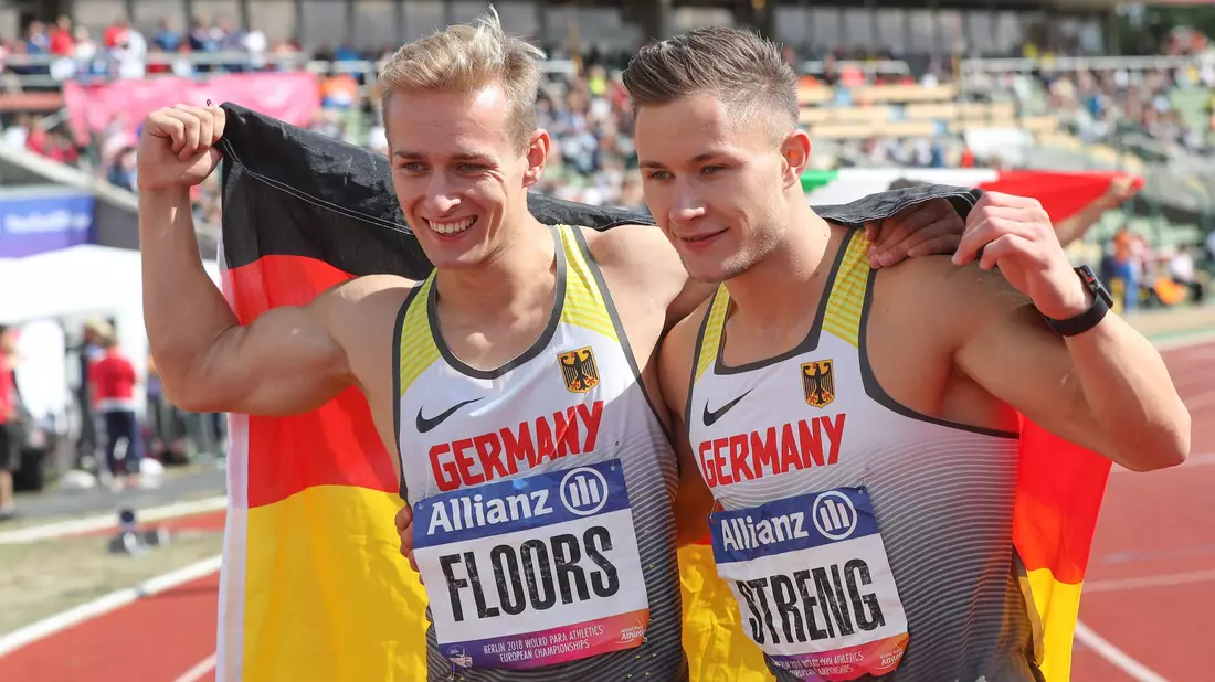 Beide deutschen Sprinter stehen im Finale. - Bild: Jens Büttner/dpa-Zentralbild/dpa