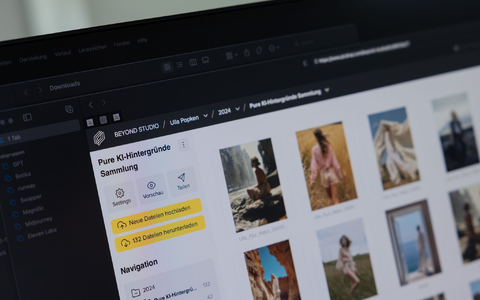 Den Kopf eines Models im Nachgang ersetzen? Kein Problem für KI, sagt Michael Berger. - Foto: Rolf Vennenbernd/dpa
