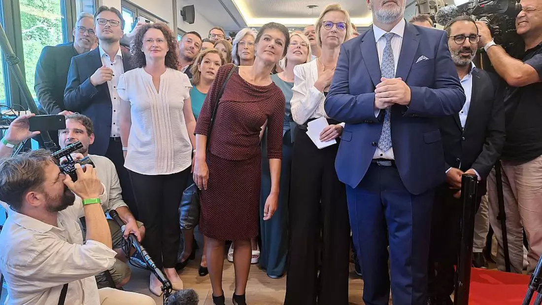 BSW-Wahlparty am 01.09.2024 - Bild: über dts Nachrichtenagentur