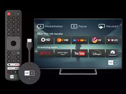 Der neue HD+ IP TV-Stick: günstig und zeitgemäß fernsehen - Foto: presseportal.de