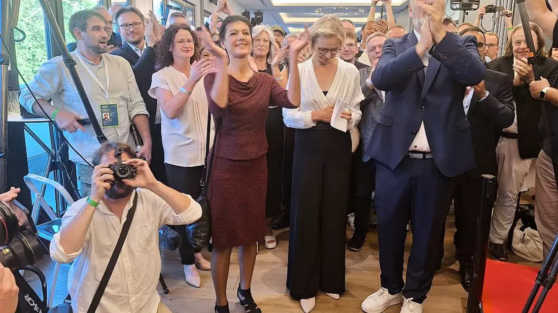BSW-Wahlparty am 01.09.2024 - Bild: über dts Nachrichtenagentur