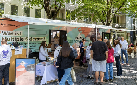So fühlt sich Multiple Sklerose an: trotz ms DIE ROADSHOW macht MS hautnah erlebbar - Foto: presseportal.de