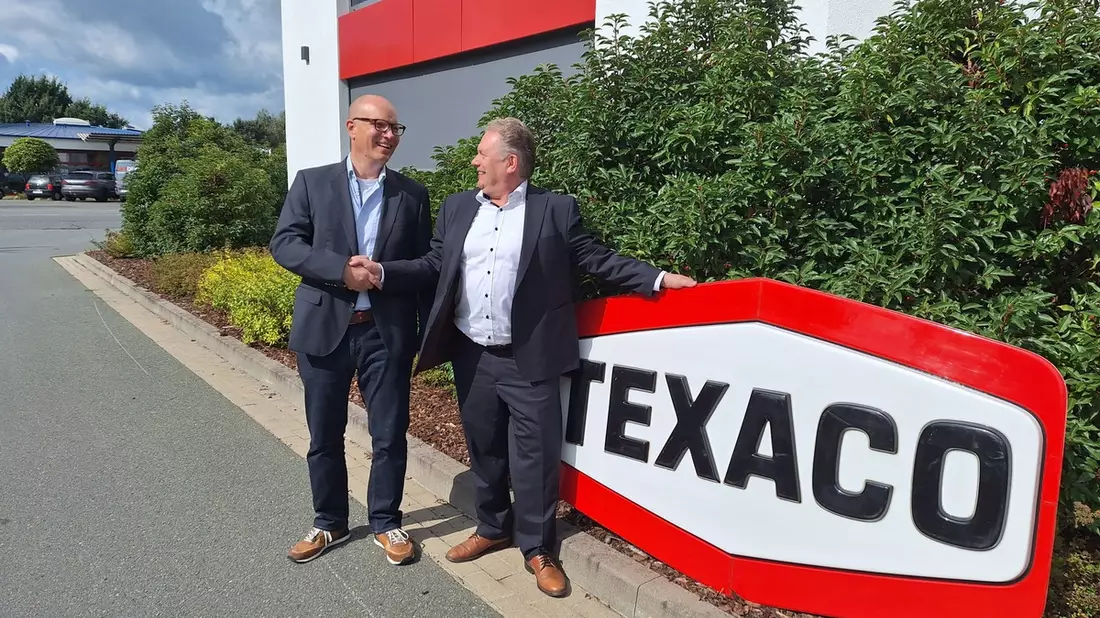 Chevron geht Exklusivvereinbarung mit Finke für den Vertrieb von Texaco® Schmierstoffen ein - Bild: presseportal.de