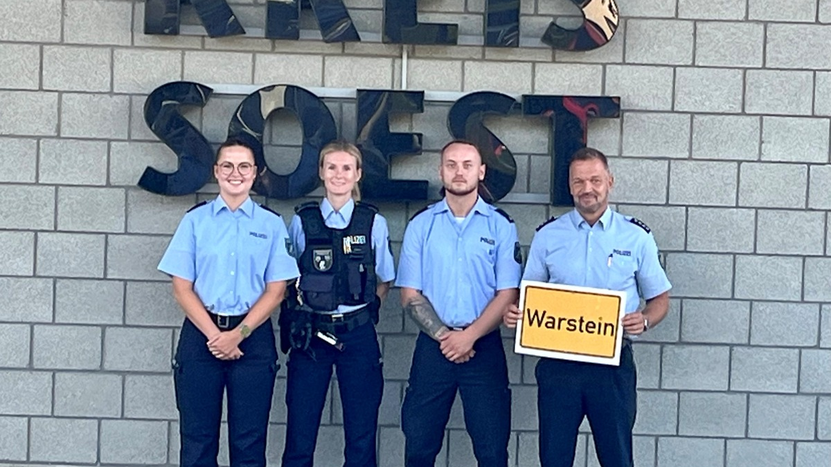 POL-SO: 30 neue Polizistinnen und Polizisten für die Kreispolizeibehörde Soest - Foto: presseportal.de