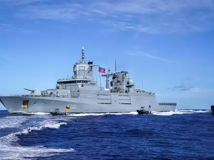 Halbzeit für das Indo-Pacific Deployment 2024: 4. Ausschreibung für eine Mitfahrt an Bord der Deutschen Marine - Foto: presseportal.de