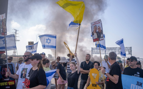 Proteste in Israel - Foto: Ilia Yefimovich/dpa