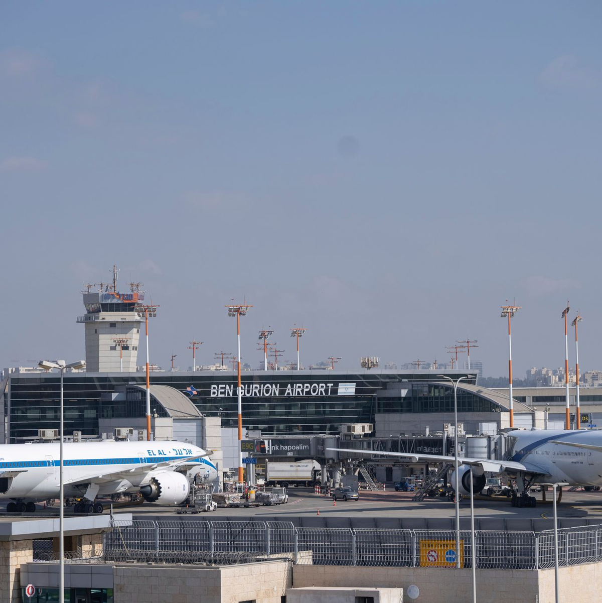 Der israelische Flughafen Ben Gurion (Archivbild) - Foto: Ohad Zwigenberg/AP