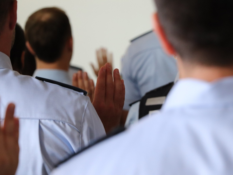 POL-Pforzheim: (PF) Pforzheim - Neue Polizistinnen und Polizisten für das Polizeipräsidium Pforzheim - Foto: presseportal.de