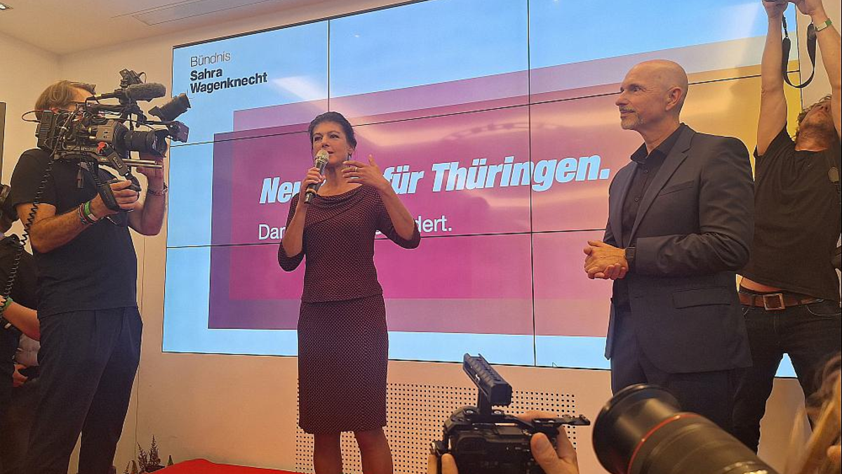 Sahra Wagenknecht am 01.09.2024 - Foto: über dts Nachrichtenagentur