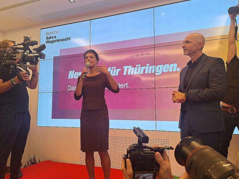 Sahra Wagenknecht am 01.09.2024 - Foto: über dts Nachrichtenagentur