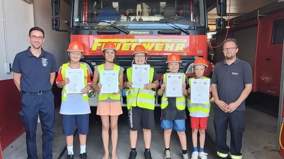 FW-KLE: Freiwillige Feuerwehr Bedburg-Hau: Erfolgreich in der Kinder- und Jugendarbeit - Bild: presseportal.de