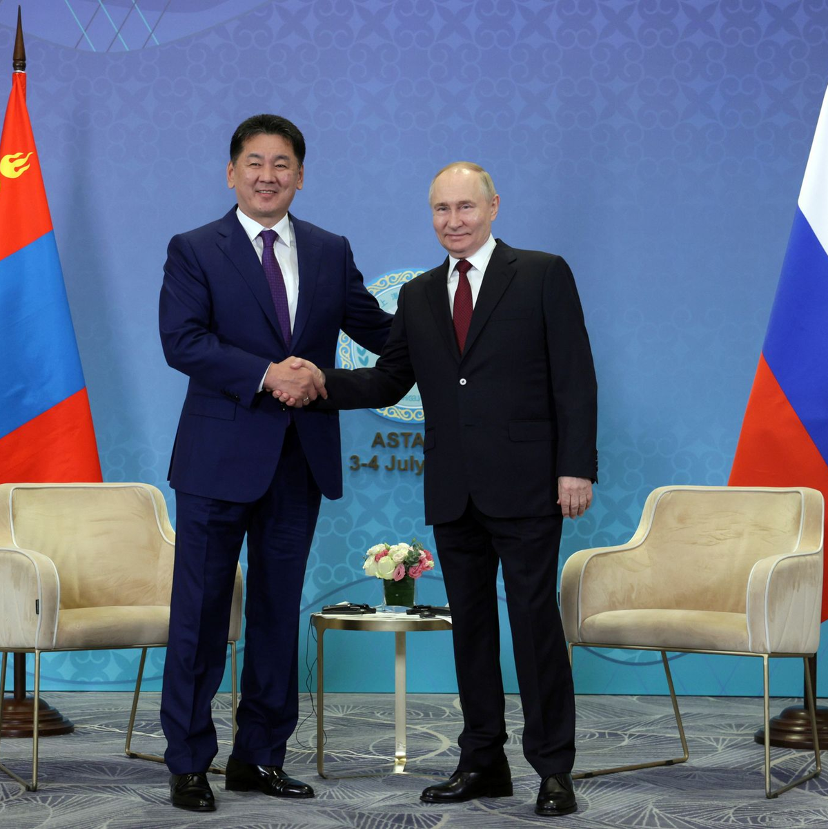 Ungeachtet eines vom Internationalen Strafgerichtshofs erlassenen Haftbefehls will der russische Präsident Wladimir Putin in die Mongolei reisen. (Archivbild) - Foto: Gavriil Grigorov/Pool Sputnik Kremlin/AP/dpa