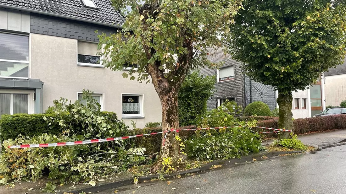 FW-EN: Unwettereinsätze in Breckerfeld - Bild: presseportal.de