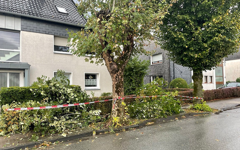 FW-EN: Unwettereinsätze in Breckerfeld - Foto: presseportal.de